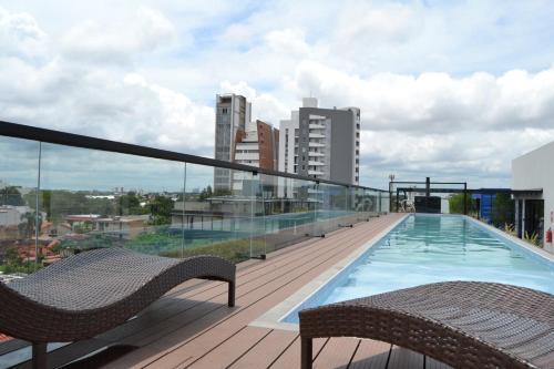 Apartamento Departamento Studio De Lujo En Equipetrol