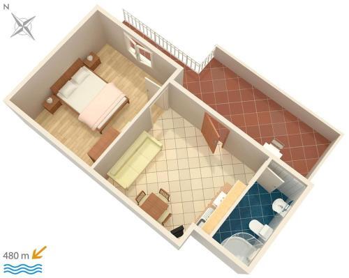 Apartment Hvar 4593c