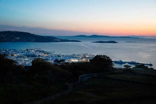 Villa White Senses Ultimate Mykonos Town View