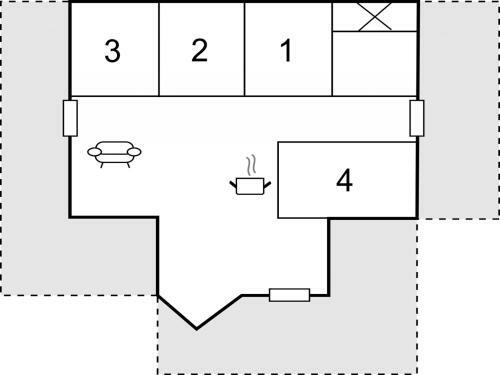 Holiday Home Odavej L�kken X