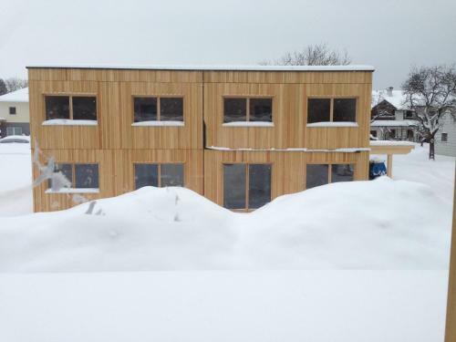 Bio-vollholzhaus Mit Badeplatz