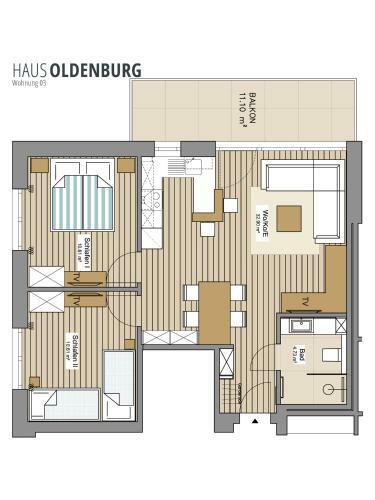 Apartamentos Haus Oldenburg