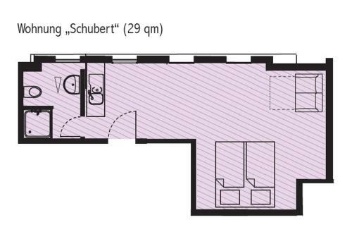 Apartamento Goethezimmer Notenbank