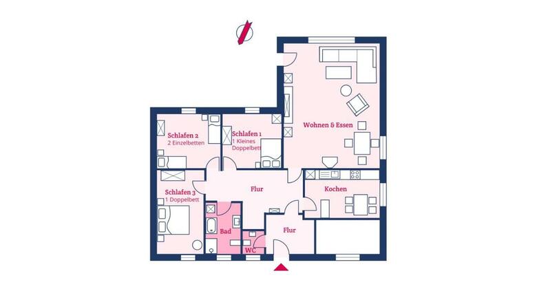 Apartamento Mariannes Hues Wohnung 1