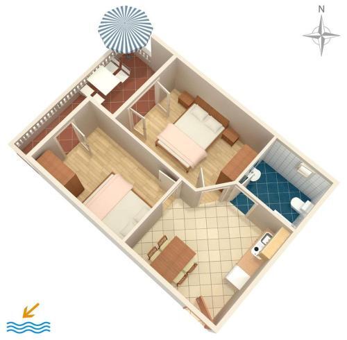Apartment Vrsi - Mulo 6155i
