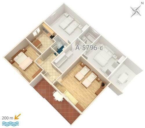Apartments With A Parking Space Vrsi - Mulo (zadar) - 5796