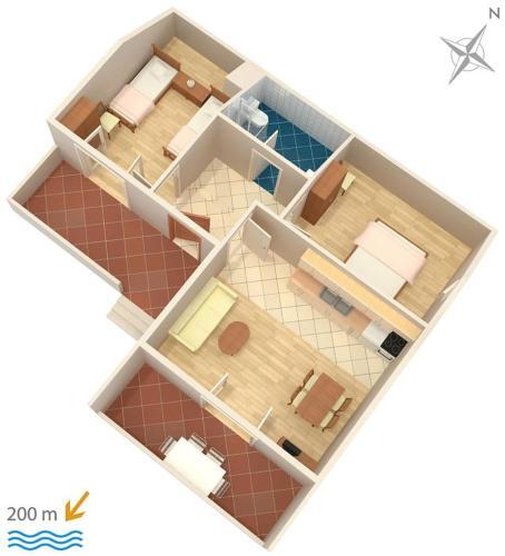Apartment Vrsi - Mulo 5796d