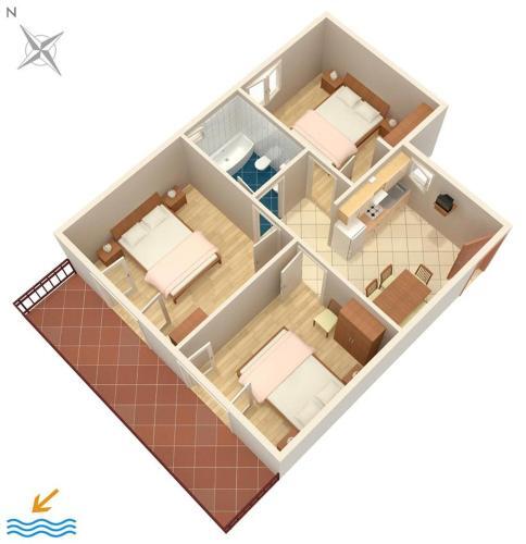 Apartment Rabac 3011b