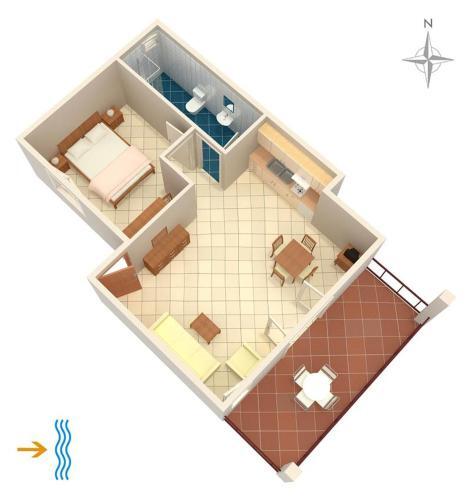 Apartment Rogoznica 3094d