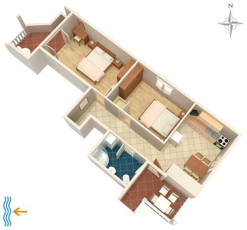 Apartment Selce 2392a