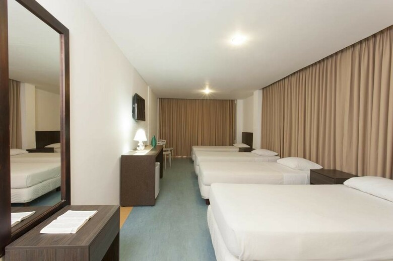 Hotel On Vacation Blue Tone