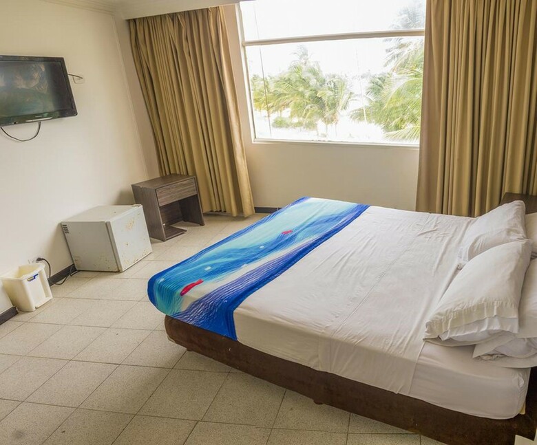 Hotel On Vacation Blue Tone