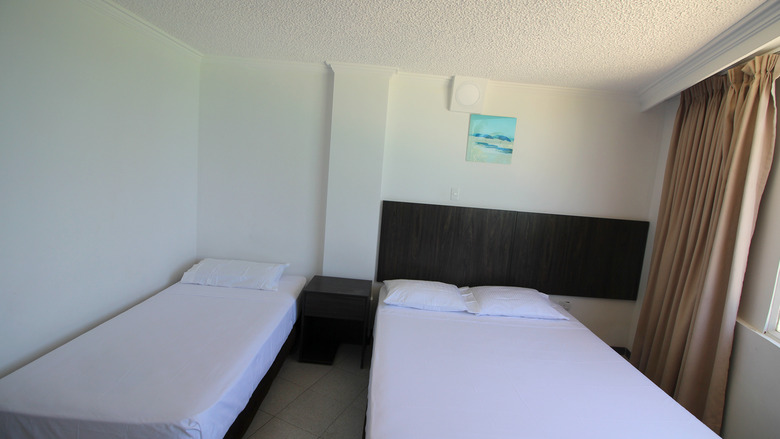 Hotel On Vacation Blue Tone