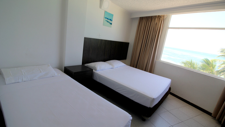 Hotel On Vacation Blue Tone