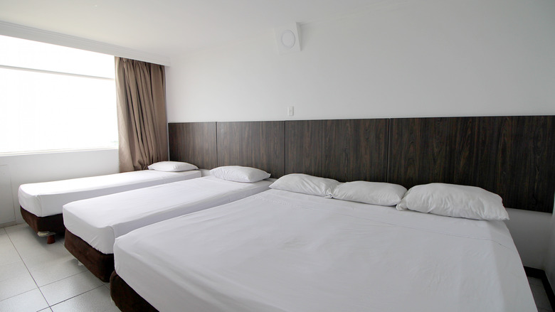 Hotel On Vacation Blue Tone