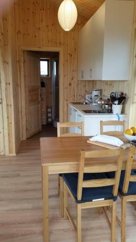 Hekla Cabin 3 Volcano And Glacier View