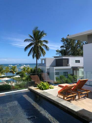 Apartamento Latitude Seafront Penthouse With Private Plunge Pool