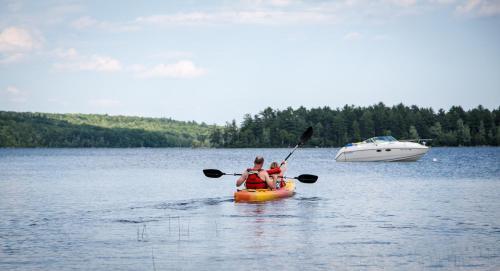 Patten Pond Camping Resort Loft Cottage 10