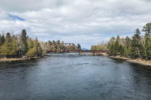 Rustic Camp On Water's Edge
