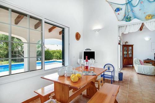 Binibequer Vell Villa Sleeps 6 Pool Air Con Wifi