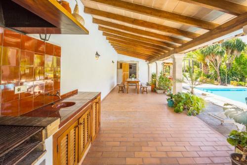 Pollenca Villa Sleeps 8 Pool