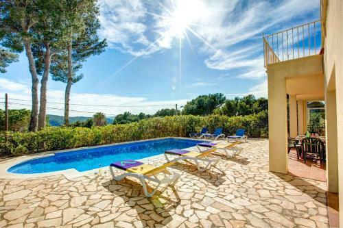 Tamariu Villa Sleeps 6 Pool Wifi