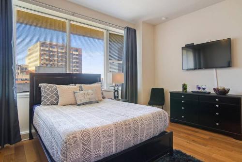Apartamento Posh Downtown Studio, Rooftop Pool, 24hr Guard