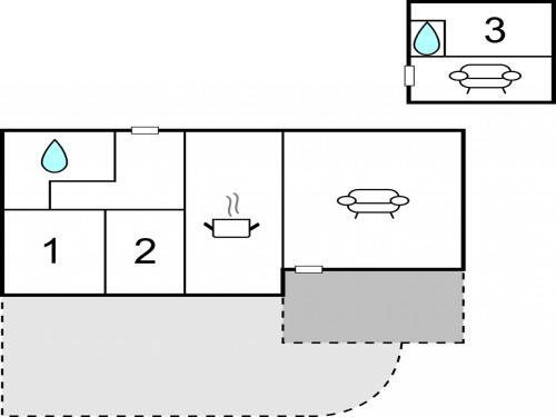 Three-bedroom Holiday Home In Vaggerlose