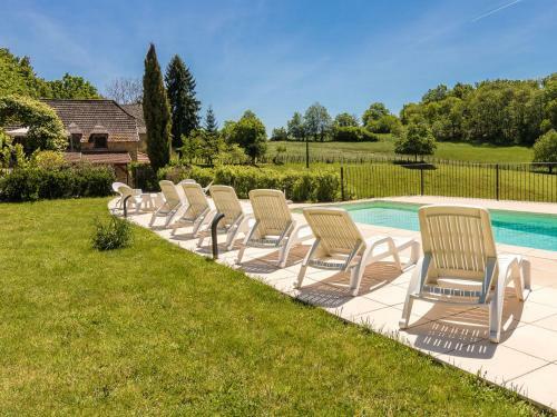 Spacious Holiday Home In Altillac With Private Pool