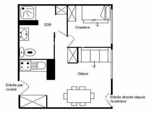 Apartment Les Lauzes 4
