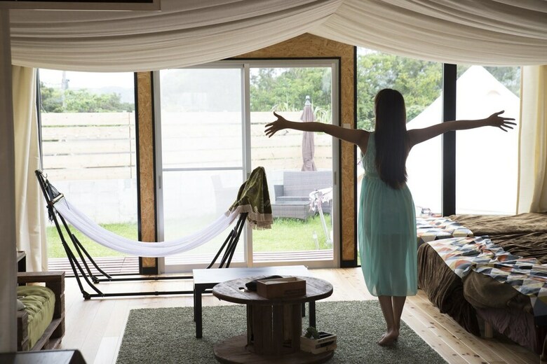 Apartamentos Half Glamping Hoshioto
