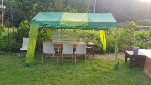 Lodge Calmming In Forest