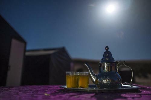 Desert Camp Under Stars