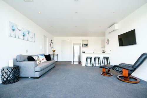 Apartamento Viaduct Harbour Waterfront Luxury Apt+ Pool Spa Sauna & Gym
