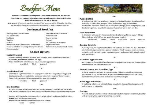 The Argoed Bed & Breakfast