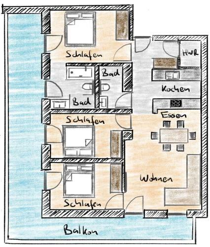 Apartamento Ferienwohnung Hammerwirt