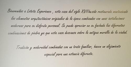 Bed & Breakfast Loteta Experience