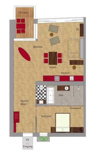 Apartamento Z1_das Haus