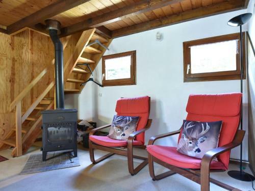 Cozy Chalet In Turquestein-blancrupt With River Nearby