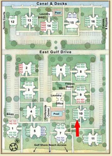 Apartamento East Gulf Condo #1012