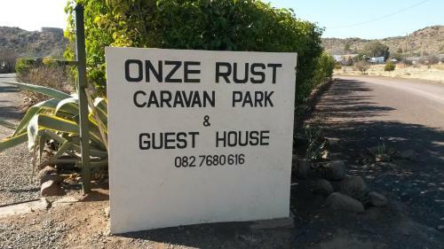 Hostal Onze Rust Guest House And Caravanpark