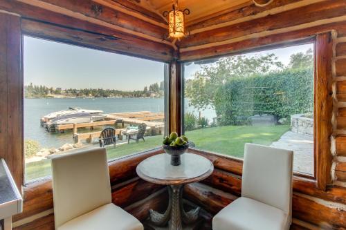 Little Log Cabin On Lake Washington