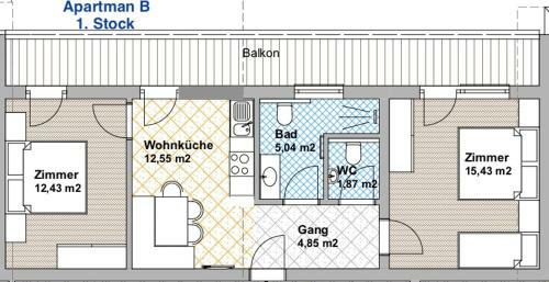Apartamento Tuxie Haus