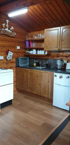 Apartamento Rhinog View Mountain Log Cabin