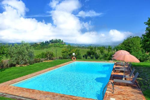 Pancole Villa Sleeps 10 Pool Air Con Wifi