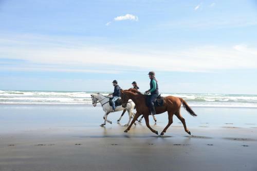 Coast Retreat Muriwai - Walk To The Beach!