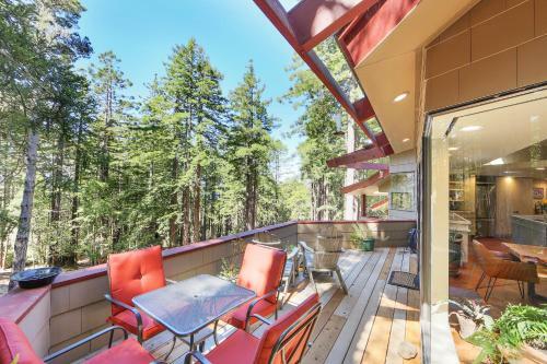Architect's Redwood Rings Retreat