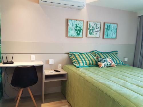 Apartamento St�dio Muro Alto