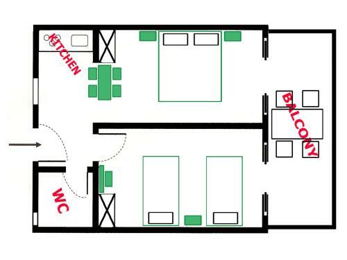 Apartamento Ferouli Residence