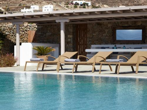 Elia Villa Sleeps 10 Pool Air Con Wifi